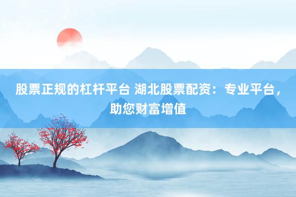 股票正規(guī)的杠桿平臺(tái) 湖北股票配資：專業(yè)平臺(tái)，助您財(cái)富增值