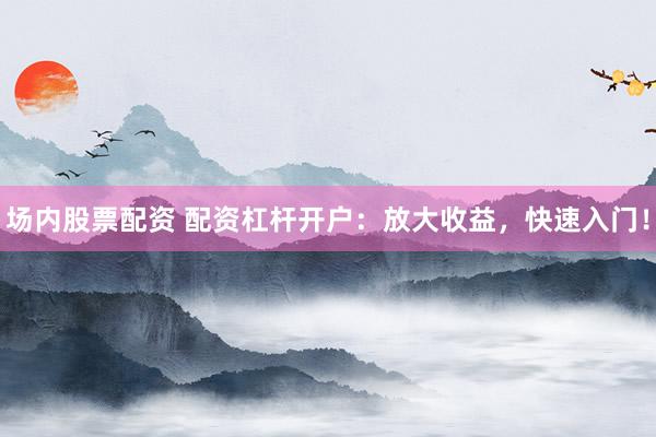 場內(nèi)股票配資 配資杠桿開戶：放大收益，快速入門！